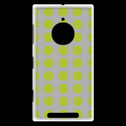 Coque Nokia Lumia 830 pois gris & vert