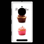 Coque Nokia Lumia 830 Cupcake lui et moi PR