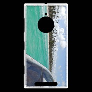 Coque Nokia Lumia 830 Bord de plage en bateau