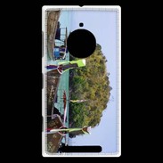 Coque Nokia Lumia 830 DP Barge en bord de plage