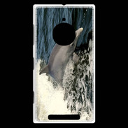 Coque Nokia Lumia 830 Coque Dauphin et vague
