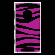 Coque Nokia Lumia 830 zèbre rose & noir