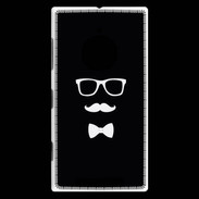 Coque Nokia Lumia 830 moustache & noeud 1