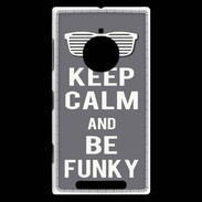 Coque Nokia Lumia 830 Keep Calm Funky Gris