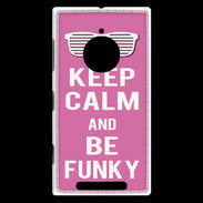 Coque Nokia Lumia 830 Keep Calm Funky Rose