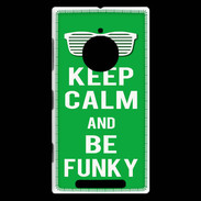 Coque Nokia Lumia 830 Keep Calm Funky Vert