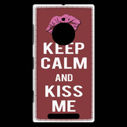 Coque Nokia Lumia 830 Keep calm Girl Brique