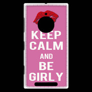 Coque Nokia Lumia 830 Keep Calm Girly Rose