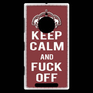 Coque Nokia Lumia 830 Keep Calm Fuck Off Brique