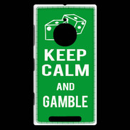 Coque Nokia Lumia 830 Keep Calm Gamble Vert
