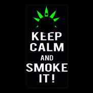 Coque Nokia Lumia 830 Keep Calm Smoke Noir