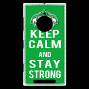 Coque Nokia Lumia 830 Keep Calm Stay strong Vert