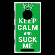 Coque Nokia Lumia 830 Keep Calm Suck me Vert