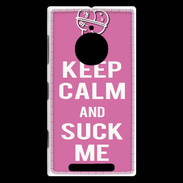 Coque Nokia Lumia 830 Keep Calm Suck me Rose