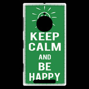 Coque Nokia Lumia 830 Keep Calm Be Happy Vert