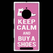 Coque Nokia Lumia 830 Keep Calm Buy Shoes Rose