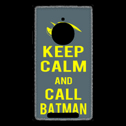 Coque Nokia Lumia 830 Keep Calm Call Batman Gris