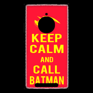 Coque Nokia Lumia 830 Keep Calm Call Batman Rouge