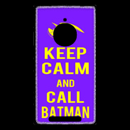 Coque Nokia Lumia 830 Keep Calm Call Batman Violet