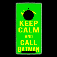 Coque Nokia Lumia 830 Keep Calm Call Batman Vert