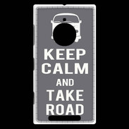 Coque Nokia Lumia 830 Keep Calm Take Road Gris