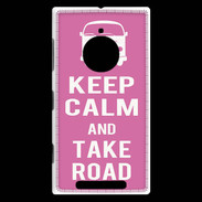 Coque Nokia Lumia 830 Keep Calm Take Road Rose