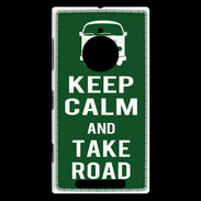 Coque Nokia Lumia 830 Keep Calm Take road Vert