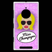 Coque Nokia Lumia 830 Miss Champagne Blonde