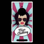 Coque Nokia Lumia 830 Miss Clubbing Brune