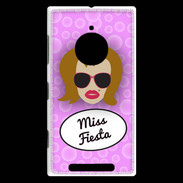 Coque Nokia Lumia 830 Miss Fiesta Rousse