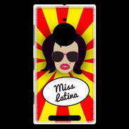 Coque Nokia Lumia 830 Miss Latina Brune