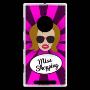 Coque Nokia Lumia 830 Miss Shopping Rousse