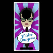 Coque Nokia Lumia 830 Mister Beau gosse Brun