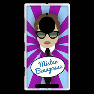 Coque Nokia Lumia 830 Mister Beau gosse Chatain