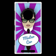Coque Nokia Lumia 830 Mister Car Brun