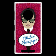 Coque Nokia Lumia 830 Mister Champagne Brun
