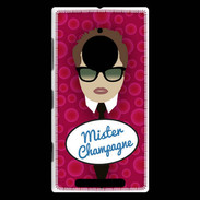 Coque Nokia Lumia 830 Mister Champagne Chatain