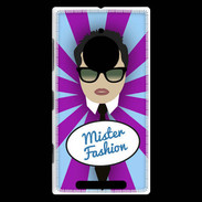 Coque Nokia Lumia 830 Mister Fashion Brun