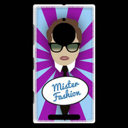 Coque Nokia Lumia 830 Mister Fashion Chatain