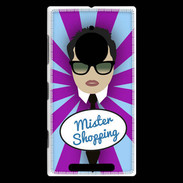 Coque Nokia Lumia 830 Mister Shopping Brun
