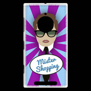 Coque Nokia Lumia 830 Mister Shopping Chatain