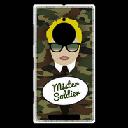 Coque Nokia Lumia 830 Mister Soldier Blond
