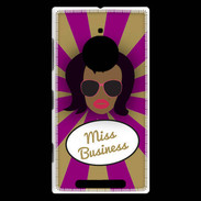 Coque Nokia Lumia 830 Miss business Black