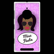 Coque Nokia Lumia 830 Miss Fiesta Black
