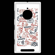 Coque Nokia Lumia 830 Adishatz All Over Rugby