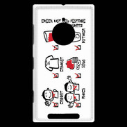 Coque Nokia Lumia 830 Adishatz Check Fest G