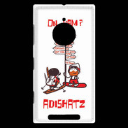 Coque Nokia Lumia 830 Adishatz Check Hiver G