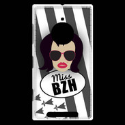 Coque Nokia Lumia 830 Miss Bretagne Brune