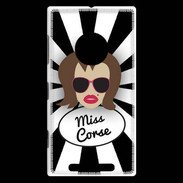 Coque Nokia Lumia 830 Miss Corse Chatain