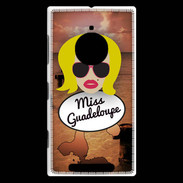 Coque Nokia Lumia 830 Miss Guadeloupe Blonde